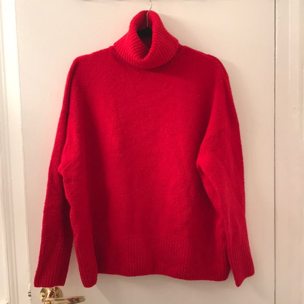 & Other Stories Red Turtleneck